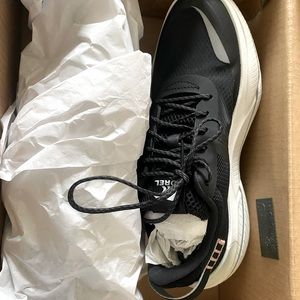 Women’s Sorel Explorer Blitz/ Leisure Lace, Black, Blue Hint, 8.5